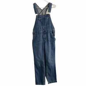 We the Free Denim Bib Overalls Size 26 Blue Jeans Cotton Festival Boho Hippie
